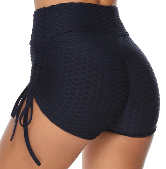 Черни къси панталонки със стягащ ефект