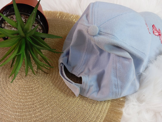 Шапка с козирка Butterfly